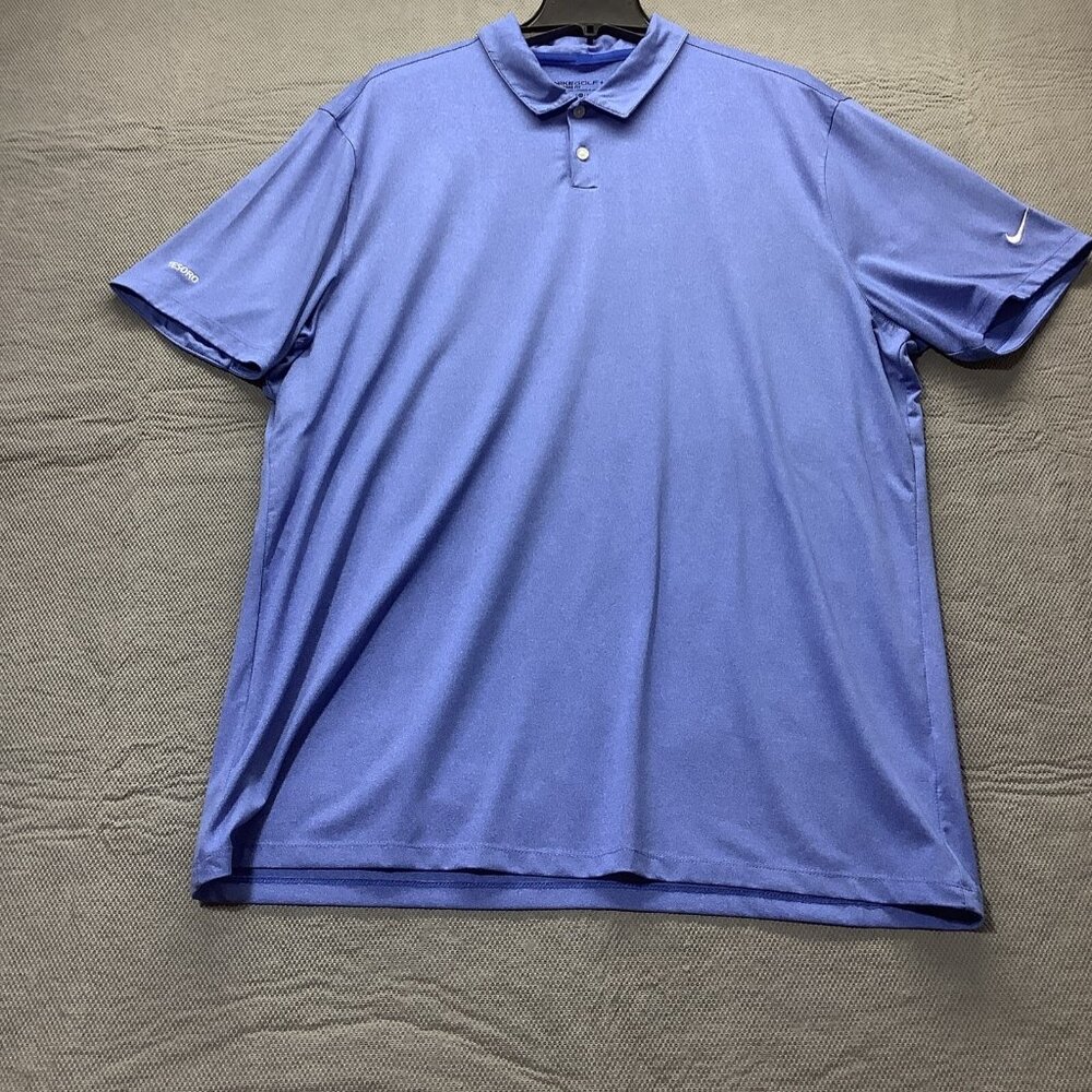 Nike Golf Polo Shirt Dri-Fit Tour Performance Mens XL Short Sleeve Logo - Picture 2 of 9